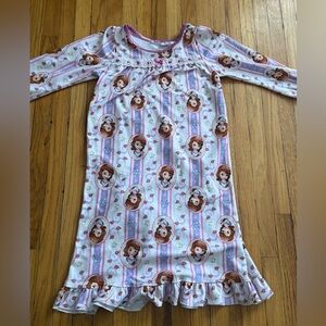 Disney jr Sofia the first girls night gown size 4T